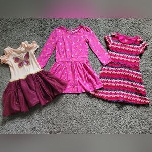 Dress Bundle Size 5T & 6 Pinks